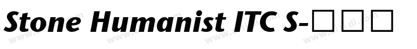 Stone Humanist ITC S字体转换 Stone Humanist ITC S字体转换